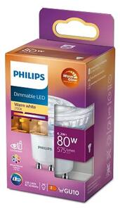 LED CLASSIC ŽARULJA PHILIPS 80W GU10 CRI90 WW 36D WGD SRT4 eye comfot 8718699774097