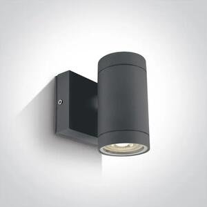 ZIDNA SVJETILJKA 1xGU10/35W/230V/IP54 ANTRACIT DM67130E/AN