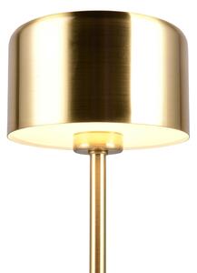 LED stolna lampa s mogućnosti zatamnjivanja u zlatnoj boji (visina 30 cm) Jeff – Trio