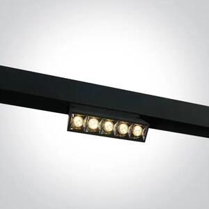 LINEARNA LED SVJETILJKA MAGNET 12W/48V/3000K/960lm CRNA DM42106A/B/W