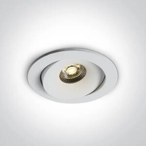 PODESIVA UGRADBENA BIJELA LED SVJETILJKA 6,5W CCT 700mA IP54 DM11107P/W/V