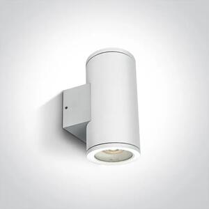 ZIDNA SVJETILJKA 2xGU10 35W IP54 BIJELA DM67400B/W