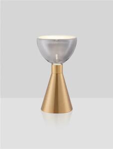 VOI STOLNA LAMPA LED /3000K/8W/227Lm/ZLATNA& SMOKY NL9236312