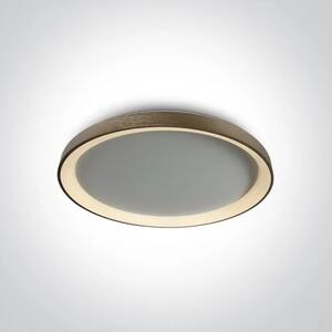 LED PLAFONJERA 48W 230V IP20 BRUŠENO ZLATO DM62148L/BGL/W