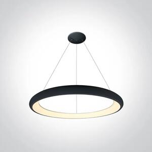VISEĆA SVJETILJKA LED 50W/3000K/2750lm IP20 FI610 CRNA DM62144NB/B/W