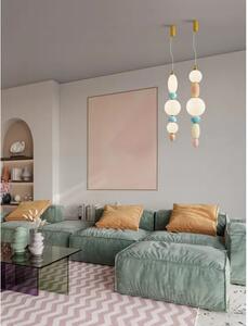 OBRIE VISILICA LED/3000K/23W/1423Lm/ZLATNA & PLAVA & LJUBIČASTA & BIJELA NL9009153