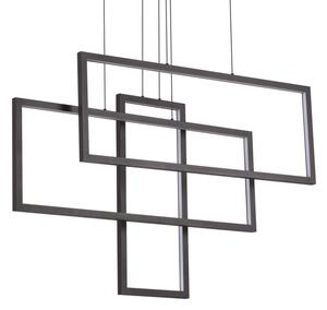 FRAME LED LUSTER SP PRAVOKUTNICI CRNI ID269382