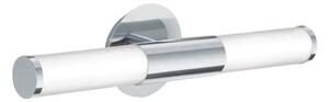 ZIDNA LAMPA 2xE14, IP44, KROM/OPAL PALMERA 87219