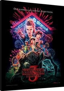 Uokvireni poster Stranger Things - Summer of 85