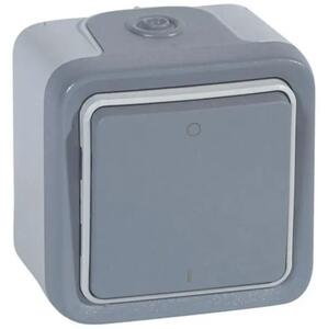69717 SKLOPKA DVOPOLNA 10A/250V IP55 N/Ž PLEXO LE069717