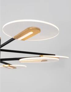GENTI VISILICA LED 54W/3000K/3606lm/IP20/CRNA & ZLATNA NL9545408