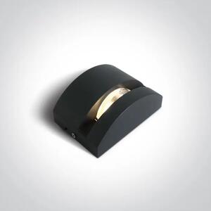 ZIDNA SVJETILJKA LED 6W/3000K/330lm/270*/IP65 ANTRACIT DM67454/AN/W