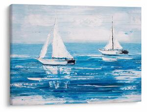 Slika - Slikane jahte na moru (70x50 cm)
