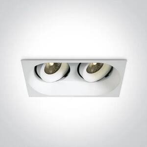 UGRADBENA SVJETILJKA LED/2×7W/3000K/2×500lm/36°/700mA IP54 BIJELA DM11207WD/W/W