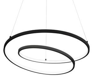 OZ SP LED LUSTER D80 ON-OFF CRNI ID269450