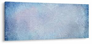 Slika - Mandale u plavoj boji (120x50 cm)