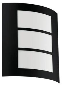 VANJSKA ZIDNA LAMPA 1xE27 CRNA CITY 99567