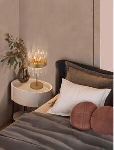 CROWN STOLNA LAMPA G9/6X5W/SATIN GOLD NL9695122