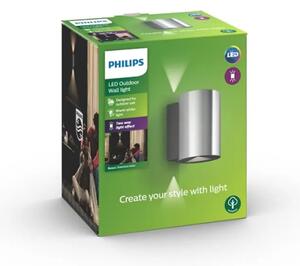 Buxus PHILIPS ZIDNA SVJETILJKA 2x4.5W INOX 8718696159408