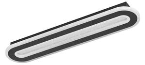 ZIDNA LAMPA 1xLED 20W, CRNO/BIJELA KRISTAL EFEKT MACCHIONI 901243