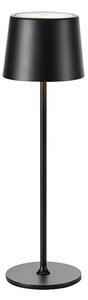 FIORE RECHARGEABLE STOLNA LAMPA MATT BLACK B/O LED IP44 MA108653