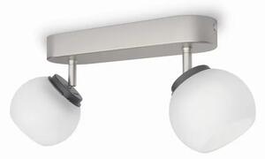 REFLEKTOR BALLA 2×LED/4W/3000lm/660lm/240V MAT KROM 53322/17/16#