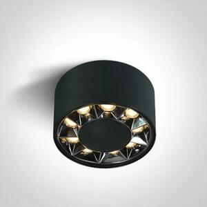 STROPNA SVJETILJKA LED 12W WW IP20 38deg 230V CRNA DM12112X/B/W