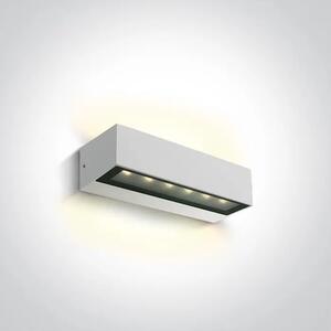 ZIDNA SVJETILJKA LED 2x6W WW IP65 230V BIJELA DM67526B1/W/W