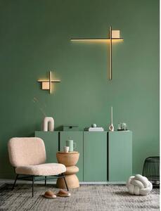 CROSS ZIDNA LAMPA LED/3000K/20W/1359Lm/BRUSHED GOLD NL9006087