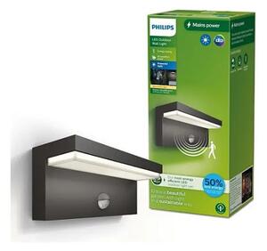 Bustan PHILIPS ZIDNA SVJETILJKA UE WA 3.8W 27K HV IR 06 ANTRACIT 8720169257399