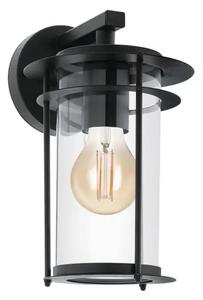 VANJSKA ZIDNA LAMPA 1xE27 CRNA VALDEO 96239