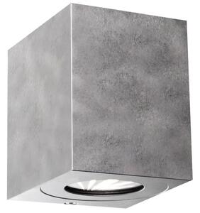 CANTO KUBI 2 ZIDNA SVJETILJKA POCINČANA LED IP44 49711031