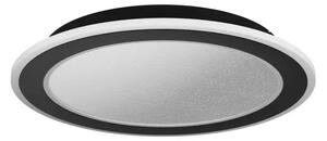 ZIDNA LAMPA 1xLED 20W, CRNO/BIJELA KRISTAL EFEKT MACCHIONI 901238
