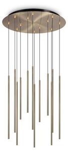 FILO LED LUSTER SP12 OTTONE ID263663