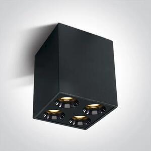 NADGRADNI REFLEKTOR LED 10W WW IP20 38deg 230V CRNI DM12110HB/B/W