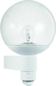 ZIDNA SVJETILJKA SA SEN. 1×E27/60W/240V IP44 12m/360°/2-2000lux/10s-15min BI L400 BIJELA