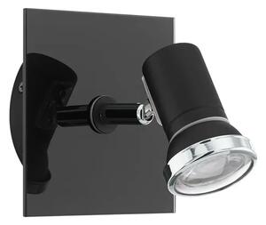 REFLEKTOR 1xLED GU10, 3,3W, 240lm, IP44, KROM/CRNA TAMARA 1 33677