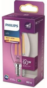 LED CLASSIC ŽARULJA PHILIPS 60W E14 WW B35 CL ND RFSRT4 8718699762193
