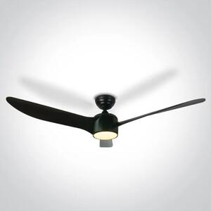 STROPNI VENTILATOR 40W LED 22W CCTV IP20 230V CRNI DM6306/B/V