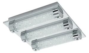PLAFONJERA 3x LED 3X7W, 3X1000lm, IP44, KROM/KRISTAL TOLORICO 97056