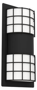 VANJSKA ZIDNA LAMPA 2xE27 IP44, CRNO/BIJELA CISTIERNA 2 900284