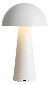 FUNGI RECHARGEABLE STOLNA LAMPA MATT WHITE B/O LED IP44 MA108656