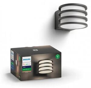 LUCCA ZIDNA SVJETILJKA 1×E27/9,5W/HUE/2700K/230V IP44 ANTRACIT 17401/93/P0