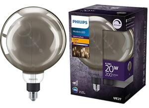 LED GIANT ŽARULJA PHILIPS 20W E27 G200 1800K SMOKY D 8719514315396