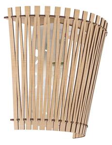 ZIDNA LAMPA 1xE27 SMEĐA/NIKL-MAT SENDERO 96195