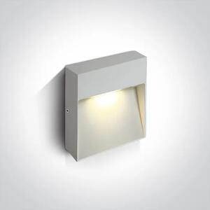 ZIDNA LED SVJETILJKA 9W/230V/IP54 BIJELA DM67360A/W/W