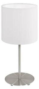 STOLNA LAMPA 1xE14, V275, NIKL-MAT/BIJELA PASTERI 95725