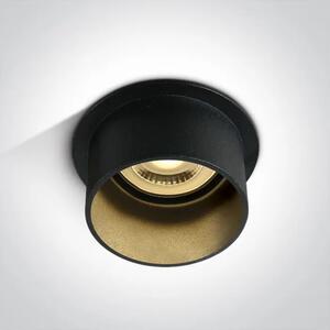 UGRADBENA SVJETILJKA GU10 50W CRNA DARK LIGHT DM10105D9/B/B