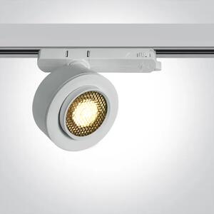 REFLEKTOR ZA ŠINU LED 18W WW 15-45deg 230V HONEYCOMB BIJELI (Kopija) DM65662AT/W/W