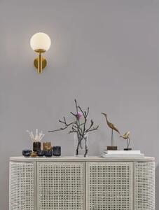 MONET ZIDNA LAMPA E27 /IP20/MESING ZLATNA NL9080125